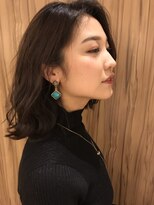 美容室 ビ フェスカ(B FESCA) #フェザーロング#ブルーアッシュ#クラシカル