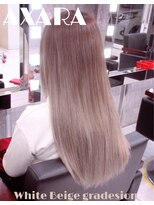 アザラ(AXARA)&nbsp;【AXARA 海老名】ホワイトベージュ・グラデーション