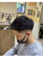 グルーマーズトウキョウ(GROOMER/S TOKYO)&nbsp;ナチュラルショートフェードスタイル　GROOME/STOKYO太田