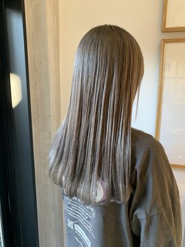 ガリカ シーム(Gallica/SEAM) 【Gallica 原宿】外国人風カラー  ミルクティーグレージュ