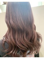 ルー(loup)&nbsp;透明感カラー/ブリーチ/ピンクベージュ/ラベンダー/天神/大名