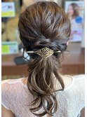 ヘアアレンジ、ヘアセット