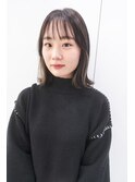 《e's中目黒/代官山美容室》大人可愛いチラ見せ☆インナーカラー
