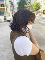 ミラレスカ 栄(MIRA RESCA)&nbsp;ボブ×くるくるパーマ