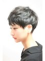 ヘア デザイン リスク(HAIR DESIGN RISK) ショートカットのポイントは空気感のある束感と柔らかい質感！