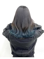 シエスタ バイ アンブルリュクス(siesta by amble luxe)&nbsp;裾ブルー