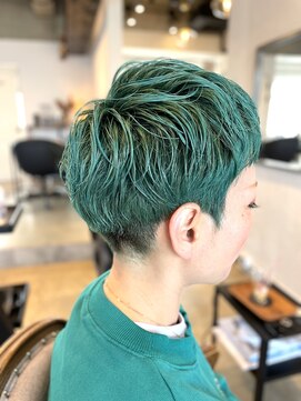 トランク(TRUNK) 【ショート×ミントグリーン】