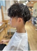 波巻きマッシュパーマ束感ショートMEN’S HAIR 5