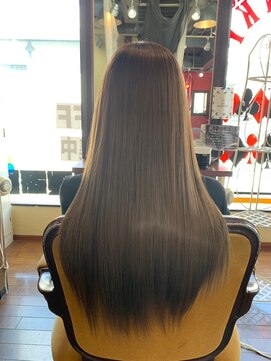 リーフ(Leaf) 前髪/マチルダボブ/ピンクベージュ/インナーグレージュ/武蔵浦和