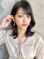 プラチナ(PLATINA) ナチュラル前髪/暗めカラー/透け感/冬カラー/小顔