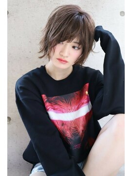 ヘアアンドメイク シークネクスト(HAIR&MAKE SeeK NEXT) 【SeeK NEXT島貫】ラフカール×ショートボブ