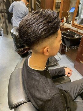 ヤード(YARD) ミドルフェード　　バックフロースタイル