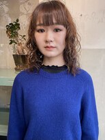 ロジ(loji)&nbsp;ミディアム、ニュアンスパーマ 〈鈴木〉
