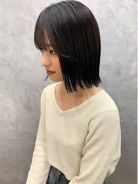 フンヌフンヌ セカンド インパクト(funnufunnu 2nd IMPACT) 切りっぱなしボブ/髪質改善【北戸田】