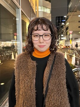 カフ(CAF) CAF FUKO ボブパーマ/スパイラルパーマ/大阪/心斎橋