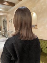 ビュートリアム265(BEAUTRIUM 265) ◆ボブ/縮毛矯正/ロブ/銀座/ベージュ/外はね/ストレートヘア