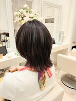 フェリーアヴェダハルミ(FEERIE AVEDA HARUMI)&nbsp;ウルフ×ピンクバイオレット×ハイライト