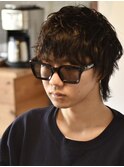 濡れ髪無造作マッシュウルフ【メンズカット/メンズヘア】