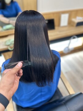 ココネ(cocone) 髪質改善メテオカラー×ピンクベージュ