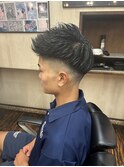 フェード×ツーブロック　ジェットモヒカン