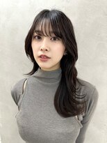 ヴィオットバイサロン(Viot by Salon)&nbsp;レイヤーカットデザインカラーオリーブベージュウェットヘア