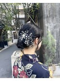 hair set /アップスタイル/浴衣ヘア