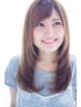 ☆髪質改善♪最高級ストレート☆カット+コスメ縮毛矯正＋前処理TR