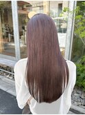 ピンクグレージュ