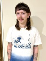 マレットスタイル　マレットヘア