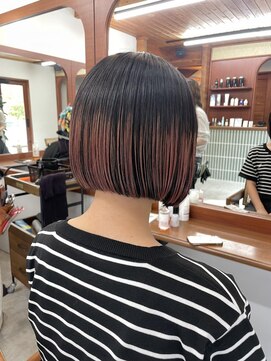 デプト 武蔵浦和(DEPT) ミニボブ×ピンクデザインカラー