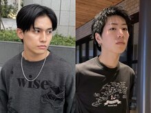 韓国センターパートもスパイキーショートも◎似合わせスタイルでかっこよく仕上げます！