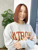 アペロ 柏(Apero)&nbsp;切りっぱなし ミディアム/ オレンジカラー