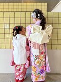 753ヘアセット&着付け