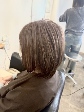 シャンクスヘア(SHANKS HAIR) 白髪ぼかしカラー