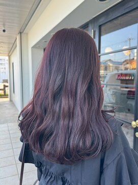 サロン LH(salon LH) ロングレイヤー/ブラウンレッド/艶髪