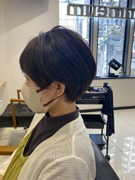 フラミューム 蒲田店(flammeum) 丸みのあるショート