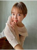 シースルーコンパクトショート≪骨格補正小顔≫関口春花