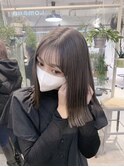乾かすだけでキマる髪/馴染むハイトーンパールグレージュ