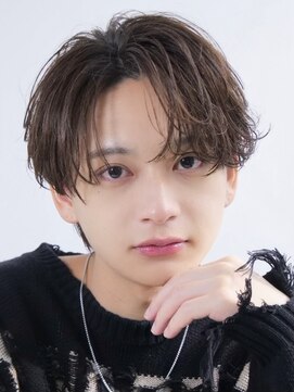 オーシャントーキョー 原宿(OCEAN TOKYO) メンズフェザーパーマコンマバングニュアンスパーマ