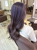 ヘアー アトリエ アンジー(Hair Atelier Angee)&nbsp;パープルカラー
