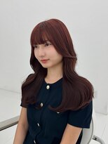 コア プラス 立川(COA PLUS)&nbsp;ブリーチなしで作るダークレッド【井澤彩】