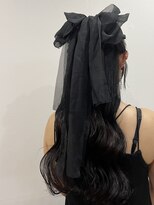 ラグ(LAG)&nbsp;【松山/LAG】前からリボンが見えるように高めのハーフアップ♪