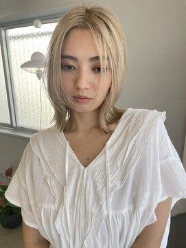 ナイーヴヘア(NAiVE HAIR) 【NAiVEHAIR】ベージュブロンド