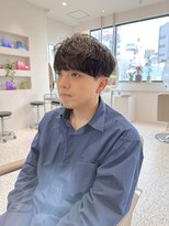 オン キャナルシティ博多前店(on)&nbsp;【哉汰】大人マッシュ/ニュアンスパーマ/メンズカット20代