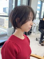 ビューナゴヤ 名駅(VIEW NAGOYA)&nbsp;ショート/オリーブカラー/髪質改善/白髪ぼかし/小顔