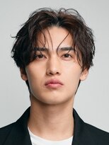 フィフスパーク(fifth PARK)&nbsp;渋谷フェザーパーマ毛流れセンターパート微分けフェザーショート