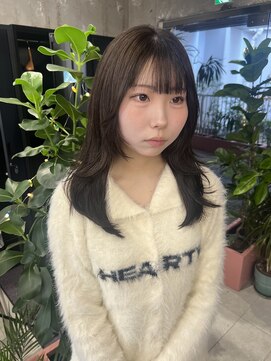 キャラハーフ 池袋東口店(KYARA HALF) レイヤーカット/ハッシュカット/ロングレイヤー