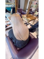 トゥルース 獨協大学前店(Hair&Make TRUTH)&nbsp;艶ホワイトベージュ