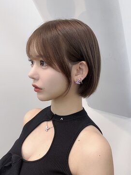 コア 表参道(COA) 【耳にかけても可愛い】顔まわりカット