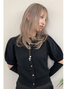 サロウィン 那覇店(SALOWIN) ミルクティーグレージュカラー